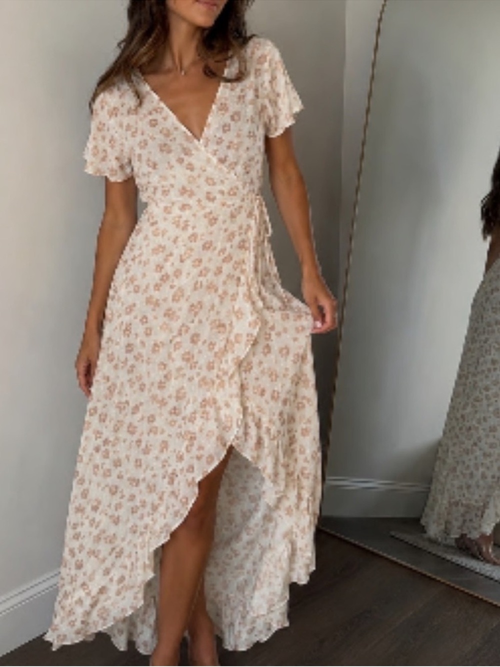 Altar'd State Wrap Dress M EUC